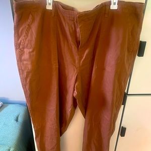 Burnt orange pants